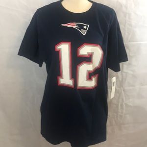 NFL Patriot Brady Patriots Shirt NEW Size Large